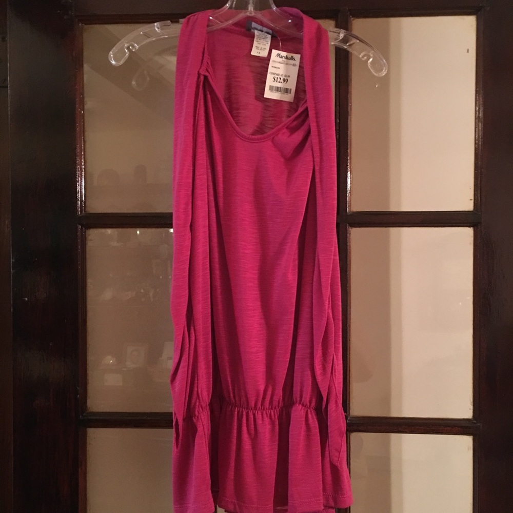 Pink Sleeveless Top
